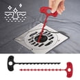 thumbnail image 6 of Pack Of 4 MultiUse Drain Unclogging Tool Efficient Hair Clog Remover For Bathroom Kitchen Sink Safe for Home with Pet, 6 of 8