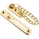 thumbnail image 2 of 2 Pack Stainless Steel Chain Door Lock, Heavy Duty Interior Door Lock, Keyless Door Lock for Added Security with Anti-Theft Spring, Door Hardware for, 2 of 5