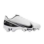 NEW Youth Nike Vapor Edge Shark BG Football Cleats White / Black Size 5.5Y