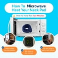thumbnail image 5 of Sunnybay Microwave Heating Pad, 26x5 Inches, Moist Hot/Cold Neck & Shoulder Wrap, Plush Cover, FSA HSA Eligible, 5 of 10