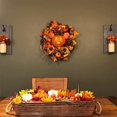 thumbnail image 3 of Escultura de arte de pared de metal para tienda, coronas decorativas de Halloween para puerta de entrada al aire libre, suministros para coronas de Halloween, decoraciones de guirnaldas de, 3 of 5