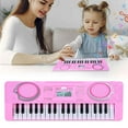 thumbnail image 2 of BINGLI Kids Piano Keyboard 37 Keys - Multifunction Educational Music Toy with Microphone & LED Lights, First Musical Instrument Learning Gift for 3-8 Year Old Girls Boys Beginners, 2 of 8