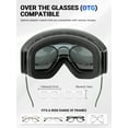 thumbnail image 6 of KAPVOE Magnetic Ski Goggles Snowboard Goggles for Men Women Snow Glasses OTG Anti Fog 1OO% UV Protection, 6 of 6