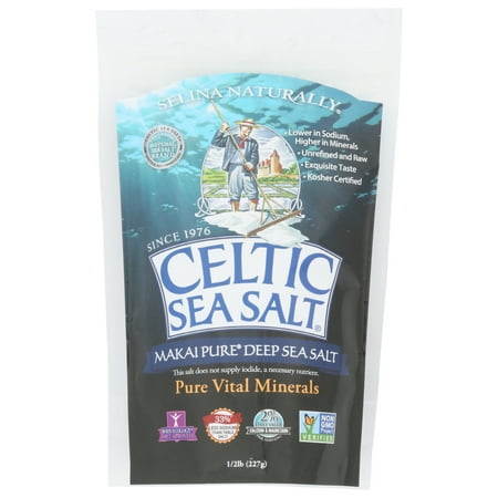Selina Naturally Celtic Makai Pure Deep Sea Salt , 8 Oz