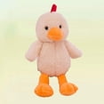 thumbnail image 3 of FELTECHELECTR Muñeco de peluche de pollo de dibujos animados para niños, regalo adorable, 3 of 6