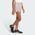 thumbnail image 3 of Pantalones cortos Adidas Pacer Mesh de 3 rayas para niñas, 3 of 5