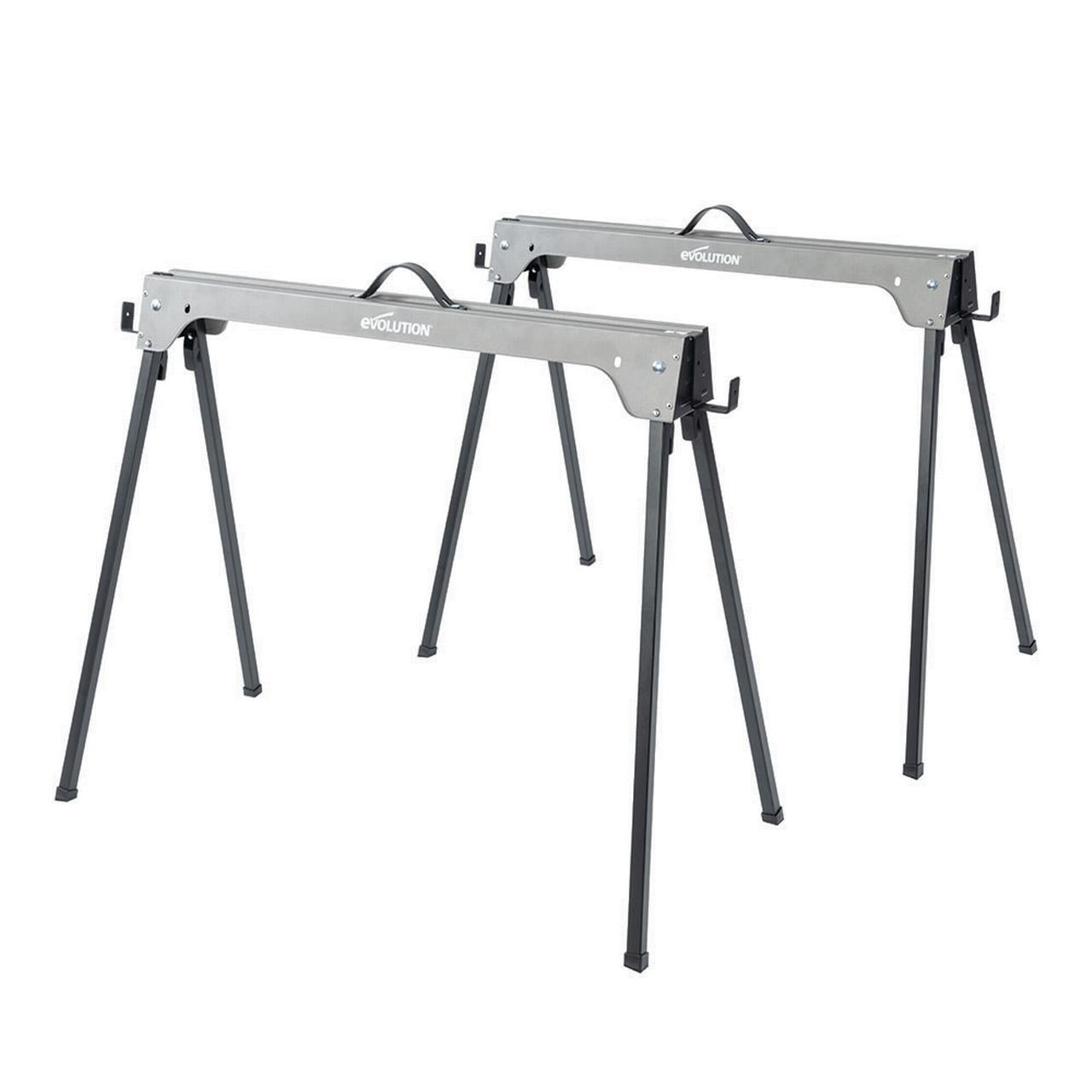Details about   Sawhorse Saw Horse Folding 29 Inch Metal Work Heavy Duty Steel 2 Pack 
