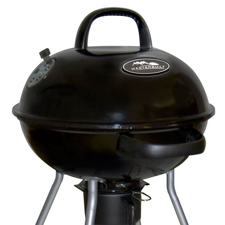 MASTER COOK 22 in. Charcoal Grill Round With Wheels - Outdoor Barbecue Grill  For Camping Tailgating and Patio-Kettle Grill SRCG21010 - The Home Depot