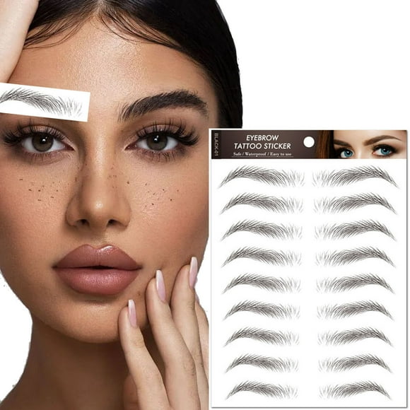 onlyliua Liquidación de Rebajas de Hoy Pegatinas En Cejas Simuladas a Prueba En Agua Pegatinas En Cejas Tatuadas Parches para Cejas Perezosos Respetuosos En Medio Ambiente