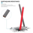 thumbnail image 2 of Pen Covers Silicone Red Apple Pencil 2 Daily Use 2Pack 5.9x0.4x0.4in, 2 of 8