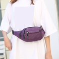 thumbnail image 2 of Multi-layered Storage Chest Bag Unisex Chest Bag Adjustable Strap Zipper Closure Multi Layers Capacity Outdoor Sports Waist Bag Phone Lipstick Storage, 2 of 8