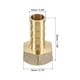 thumbnail image 2 of Conector de manguera Uxcell con barbilla recta y rosca hembra G3/8x10mm 3, 2 of 6