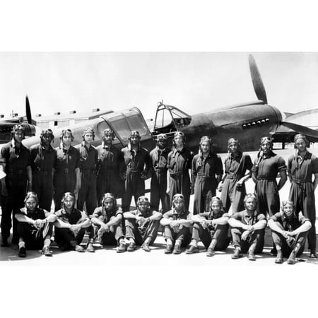 Tuskegee Airmen Poster 16x24 Poster Medium Art Poster 16x24 Unframed, Age: Adults Western Graphic