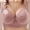 Pink, variant on Wireless Bras for Women No Underwire New Woman's Printing Gathered Together Large Size Daily Bra Underwear No Rims Pink Xs-4Xl