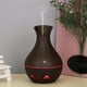 thumbnail image 3 of Mini Humidificador Eléctrico Ultrasónico con Luz LED Purificador de Niebla para El Hogar Marron oscuro, 3 of 8