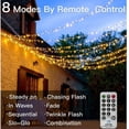 thumbnail image 3 of BALLFU String Lights Indoor,Twinkle Lights,328FT 1000 LED 8 Modes Warm White Christmas Lights Outdoor,Certified Small Lights Plug in for Home, Garden, Wedding, Party, Holiday Decoration, 3 of 4
