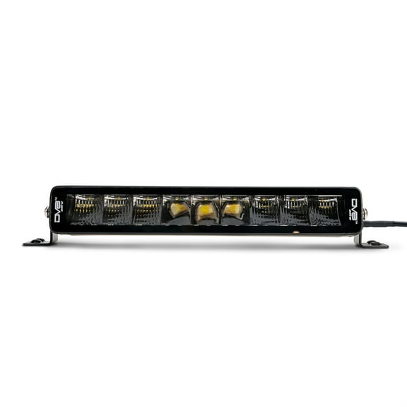 DV8 Offroad | LED Light Bar | 13" Dual Row | 3,780 Lumen from OSRAM LEDs | Bezel-Less Housing w/Heat Fins | IP68 Rated UV Resistant Lens | Flood/Spot Pattern | Elite Series BE13EW45W