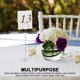 thumbnail image 1 of BALAHAPY 36Ud Sujetatarjetas En Acero Color Plata Para Mostrar Menús Fotos Y Números En Eventos Y Oficinas, 1 of 8
