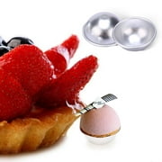 Stainless Steel Bath Bomb Molds Professional Set, Heavy Duty Metal, Dent & Rust Proof. Storage Bag, Instructions