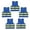 5 Pack-blue2, variant on 10 Pack High Visibility Vest for Adults Reflective Tape Safety Vest Hi-Vis for Men Women