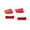 B002- Red, variant on Home Improvement Hardware, Red Non-Slip Step Ladder Feet Pads, 20X50Mm Inner Size Folding Step Ladder Rubber Feet, Slip Resistant Durable Ladder Foot Pads 4 Pieces Set, Scuff