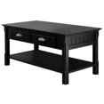 thumbnail image 1 of Pemberly Row Table Basse en Bois Massif en Noir, 1 of 3