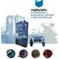 thumbnail image 5 of Sony PlayStation 5 Digital Fortnite Flowering Chaos Bundle with Extra Controller and MightySkins Code - Starlight Blue, 5 of 5
