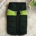 thumbnail image 3 of Abrigo, chaqueta cálida para perros, resistente al agua y al viento para perros pequeños, medianos y Verde S jinwen Chaqueta de cachorro de invierno, 3 of 8