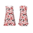 thumbnail image 7 of Lsque Cute ladybugs red Pattern Summer Dresses for Women – Sleeveless T-Shirt Swing Sundress, Perfect for the Beach and Casual Days, 7 of 7