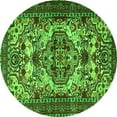 thumbnail image 1 of Ahgly Company Indoor Round Persian Green Traditional Area Rugs, 8' Round, 1 of 1