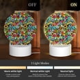 thumbnail image 3 of Balery Color Summer Pattern Acrylic Night Light Gift with 3 Color ModesTouch-Sensitive LED Lamp Perfect Gift for Mother's Day, Birthday, or Christmas, 3 of 9