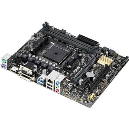 Asus A68hm-plus Desktop Motherboard - Amd A68 Chipset - Socket Fm2+ - Micro Atx - 1 X Processor Support - 32 Gb Ddr3 Sdram Maximum Ram - Serial Ata/600 Raid Supported Controller - (Best Motherboard For Raid)