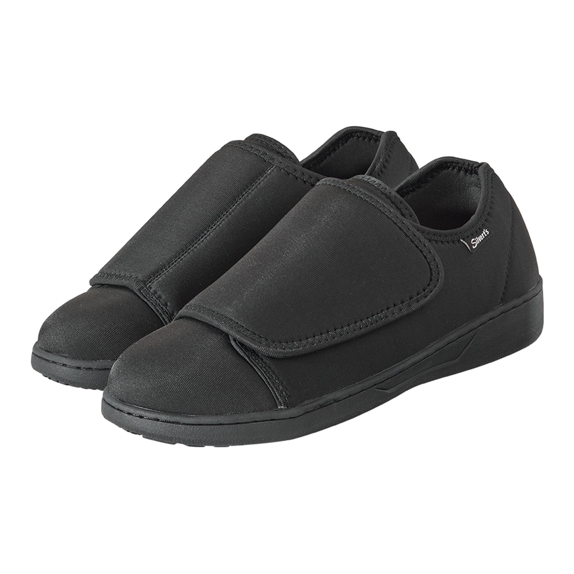 Silverts Ultra Comfort Flex Shoes for Women - Black, Size 11, Wide, 1 Ct - Walmart.com