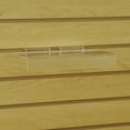 thumbnail image 3 of Slatwall Flat Clear Acrylic Shoe Shelf w/ 1.25" H x 10" L Sign Holding Slot, 4" D x 10" L, 1 Unit, 3 of 4