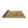 thumbnail image 2 of Ahgly Company Indoor Rectangle Solid Brown Modern Area Rugs, 6' x 9', 2 of 4