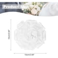 thumbnail image 2 of Silk Satin Flower Brooch Pin, Large Peony Floral Lapel Pin, 2 of 5