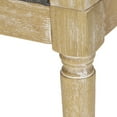thumbnail image 3 of Noble House Silkie Wood and Cane Club Chair, Set of 2, Charcoal, 3 of 9