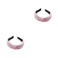 thumbnail image 2 of Diadema anudada elástica Jumpingount de tela para mujeres color G612, 2 of 6