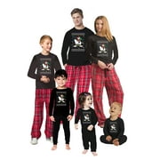 Christmas 2020 Pajamas for Family Funny Matching Christmas PJs - Holiday Xmas Quarantine Jammies - Ginger Bread Man Santa Llama Cat