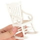 thumbnail image 3 of 1/12 modelo de silla mecedora de madera en miniatura (blanco), 3 of 6