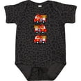 thumbnail image 3 of Inktastic Fire Truck Firefighter Bear Boys or Girls Baby Bodysuit, 3 of 5