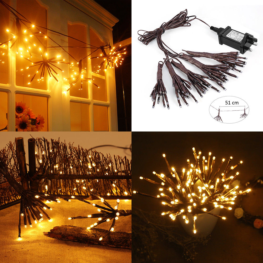 100 LED String Solar Light Outdoor Garden Xmas Party Fairy Tree Decor Lamp 40FT