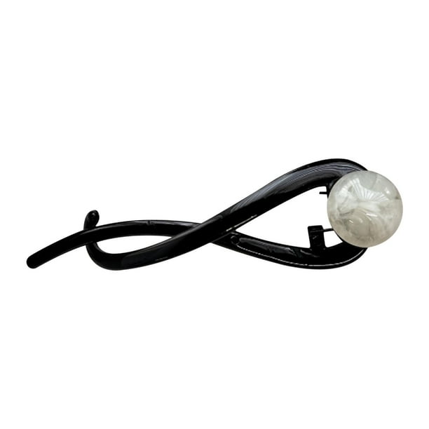 Pinza para el cabello con un toque de perla, elegante y con estilo para la nuca.