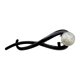 thumbnail image 1 of Pinza para el cabello con un toque de perla, elegante y con estilo para la nuca., 1 of 4