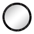 thumbnail image 1 of Sagebrook Home 16308 29 in. Metal Mirror, Black, 1 of 1