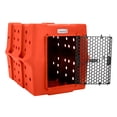 thumbnail image 3 of Dakota 283 CRaTE - Canine Rough and Tough Economy Kennel - Large - Orange, 3 of 5