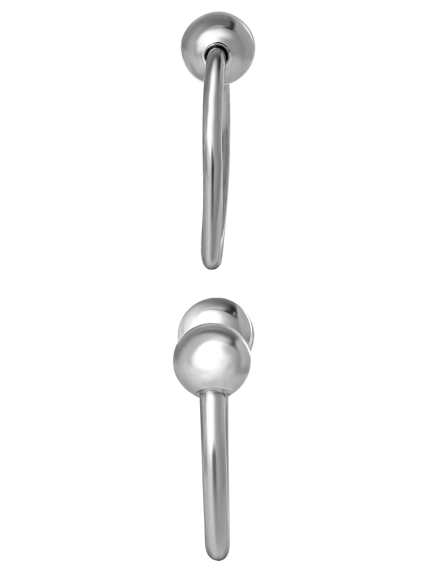 Women's 18G Small Horseshoe and Captive Bead Piercing Jewelry Duo