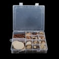 thumbnail image 6 of 1 of box Wood Slice Pieces Shapes DIY Wedding Embellishments Rustic Wooden Discs A, 6 of 8