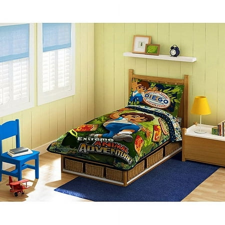 DISCONTINUED - Nickelodeon - Diego 4-Piece Toddler Bedding Set