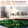 thumbnail image 2 of Ultra Soft Area Rug, Dark Green Cozy Minimalist Fluffy, Non Slip, Stain Resistant, Washable Area Rugs for Living Room, Bedroom(Green, 3X5), 2 of 8